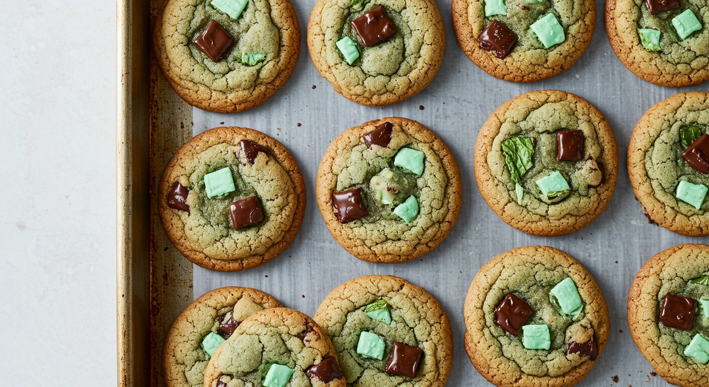 Mint Chocolate Cookies - tertiary view